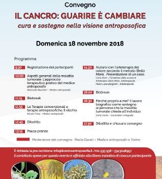 Il cancro: guarire è cambiare - locandina