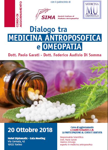 Medicna antroposofica e omeopatia: dialogo possibile. Dr. Garati